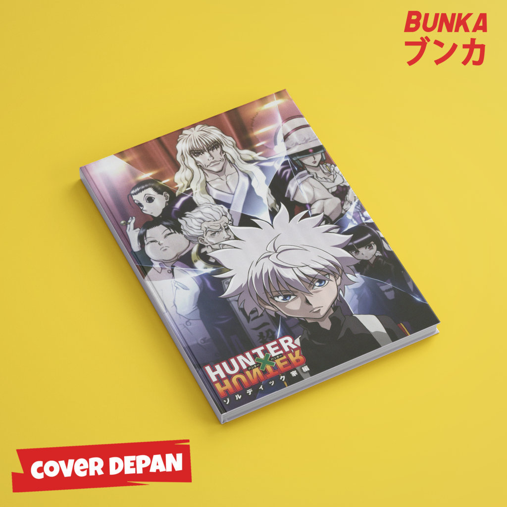 Note book Anime Hunter x Hunter Zoldyck Family Hardcover A5 Notebook Notes Notes Agenda Planner Journal vintage Notebook story book Valentine's anniversary Gift Boys Girls