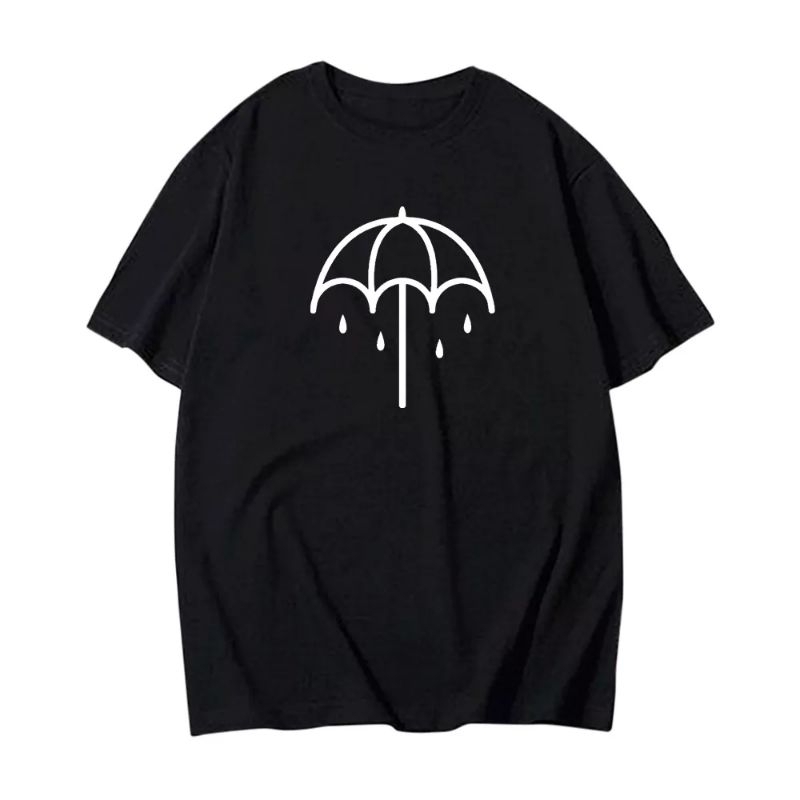 Bring ME THE HORIZON UMBRELLA BAND T-Shirt HIGH QUALITY Music Clothes Tops For Men Women