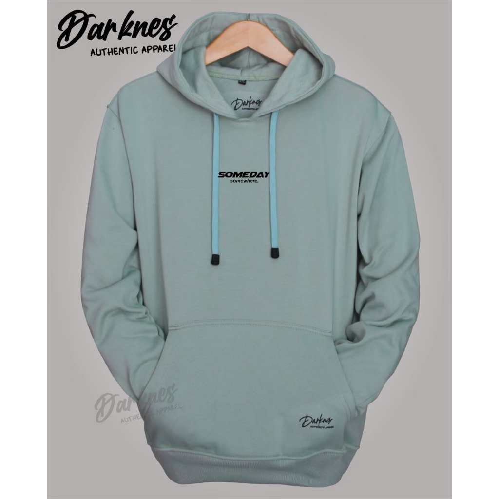 LOKAL HIJAU The Latest Men's hoodie 2023 The Current trend Of The Current unisex hodie Jacket premium sweater original Local brand mint Green Color The Newest Plain unisex hoodie size m l xl xxl list someday Jacket Boys Pay On The Spot