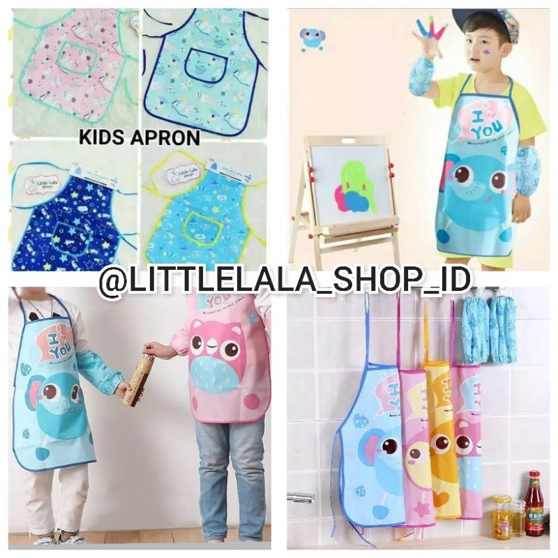 Children's apron/kids apron/kids waterproof apron/Children's Chef's Costume/Children's daiso apron/Children's Imported apron/Children's waterproof apron/waterproof/Japanese