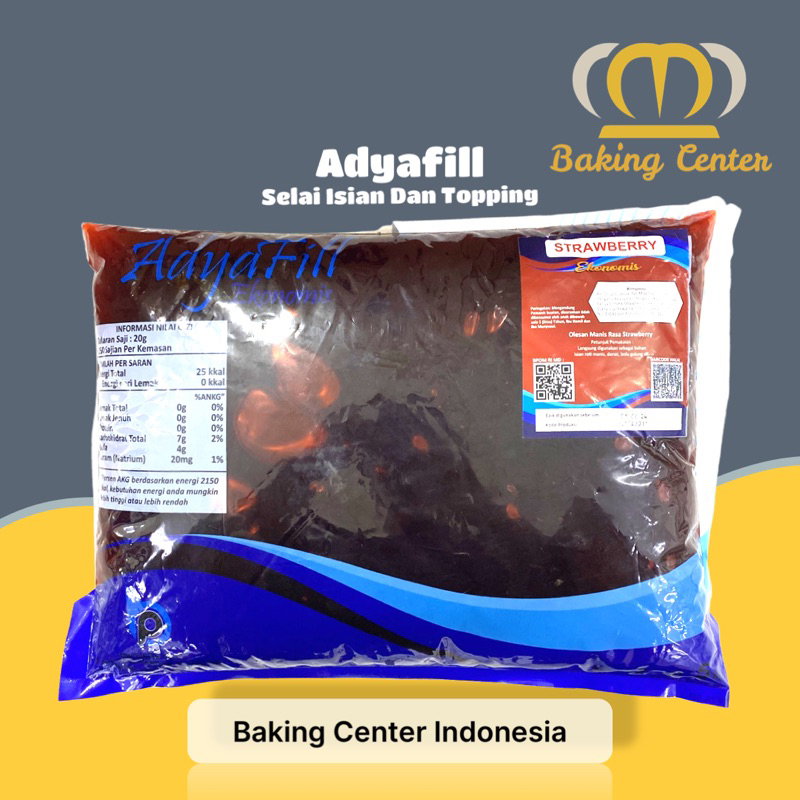 Adyafill Jam Filling and Topping Repack 250gr
