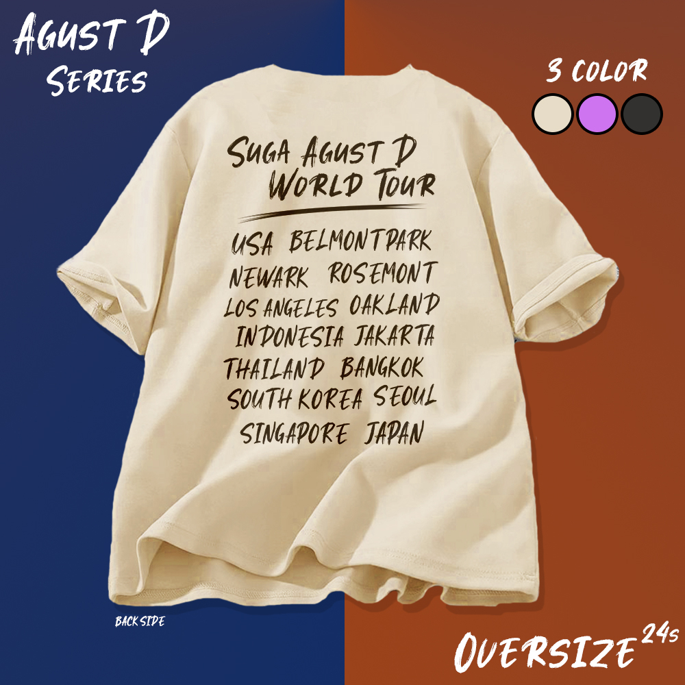 Agust D SUGA TOUR D-DAY Bangkok限定Tシャツ | bolingo-care.co.uk