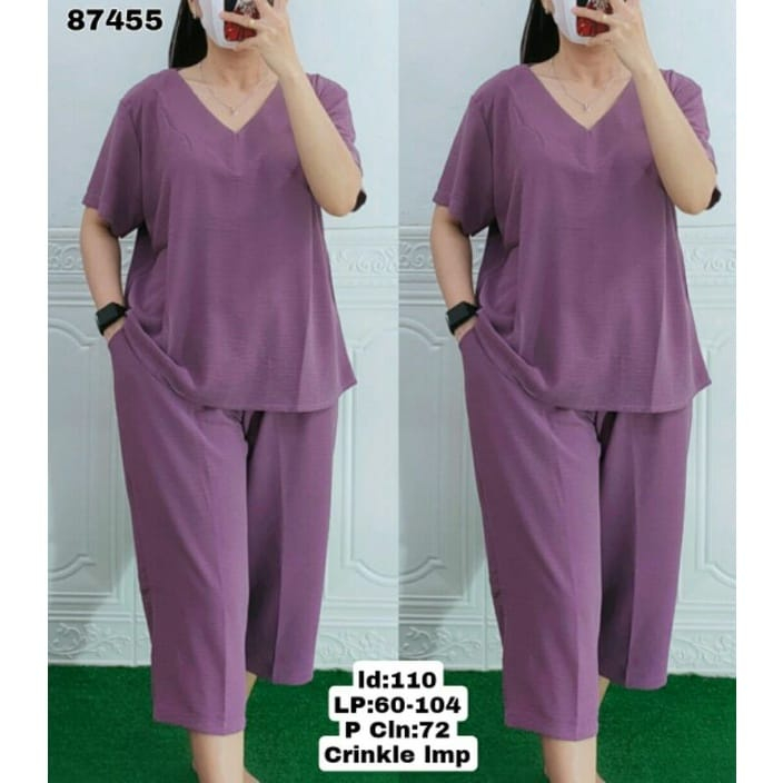 Andin SET/ NEW CLOTHING SET, LATEST SET, QUALITY CRINGKLE AIR FLOW MATERIAL