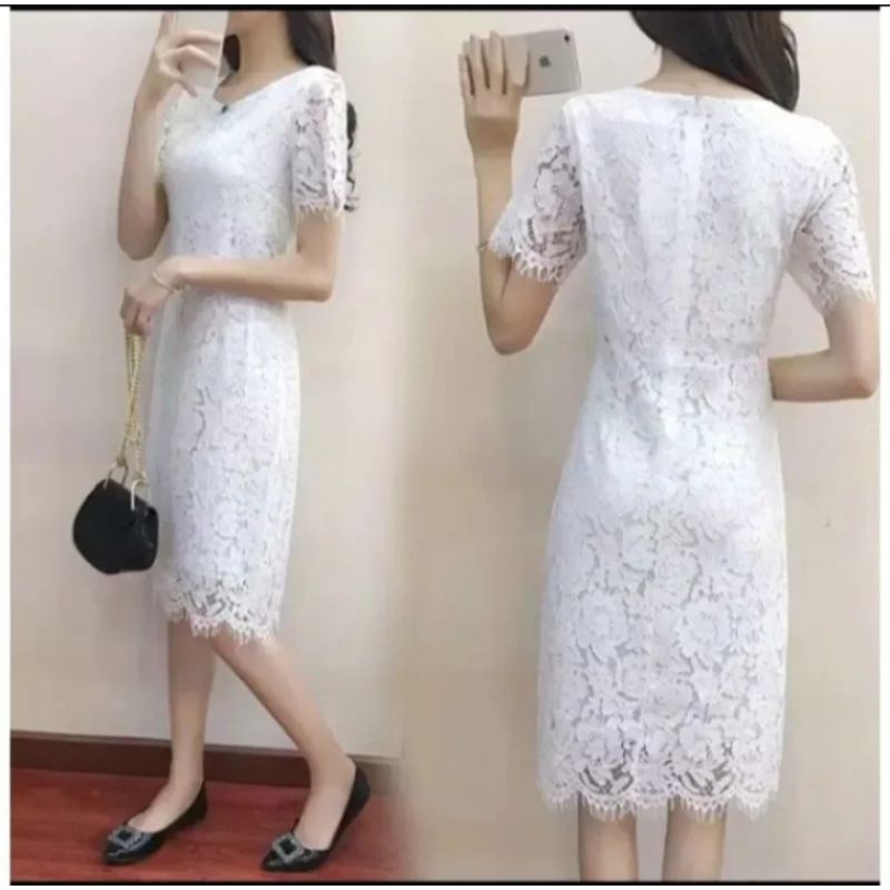 Jimmy's simple brocade Dress, brocade women's Dress