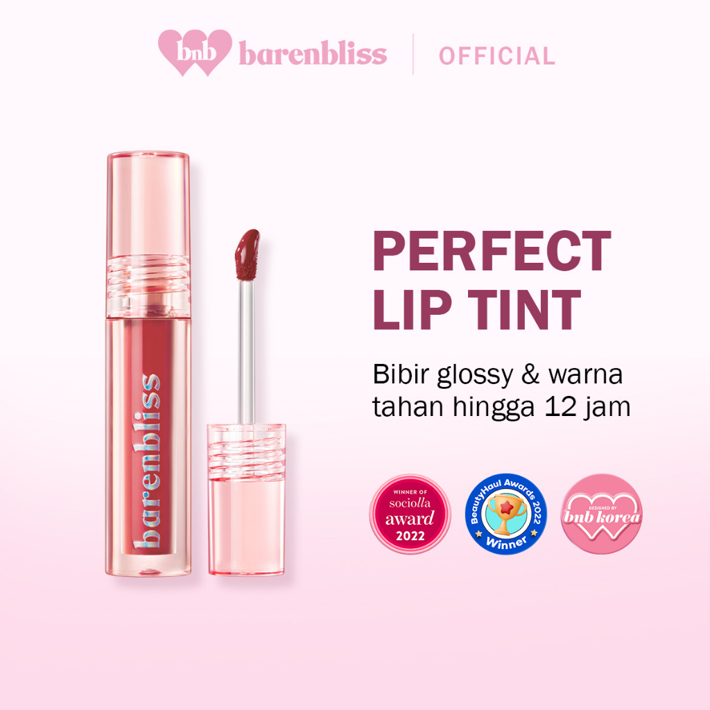 Last Love BNB barenbliss Peach Makes Perfect Lip Tint Korea Lip Gloss 24H Moisturizing
