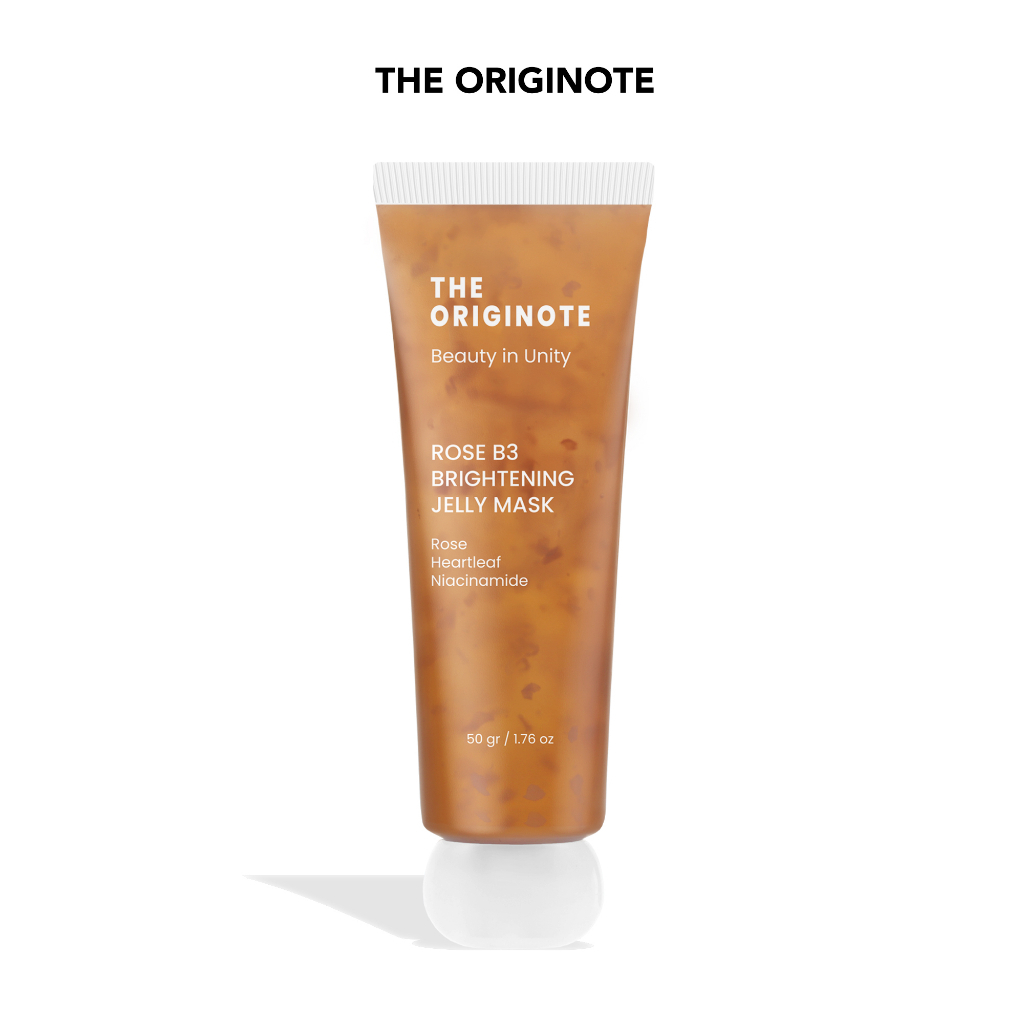 The Originote Rose B3 Brightening Jelly Mask - Brightening Facial Mask