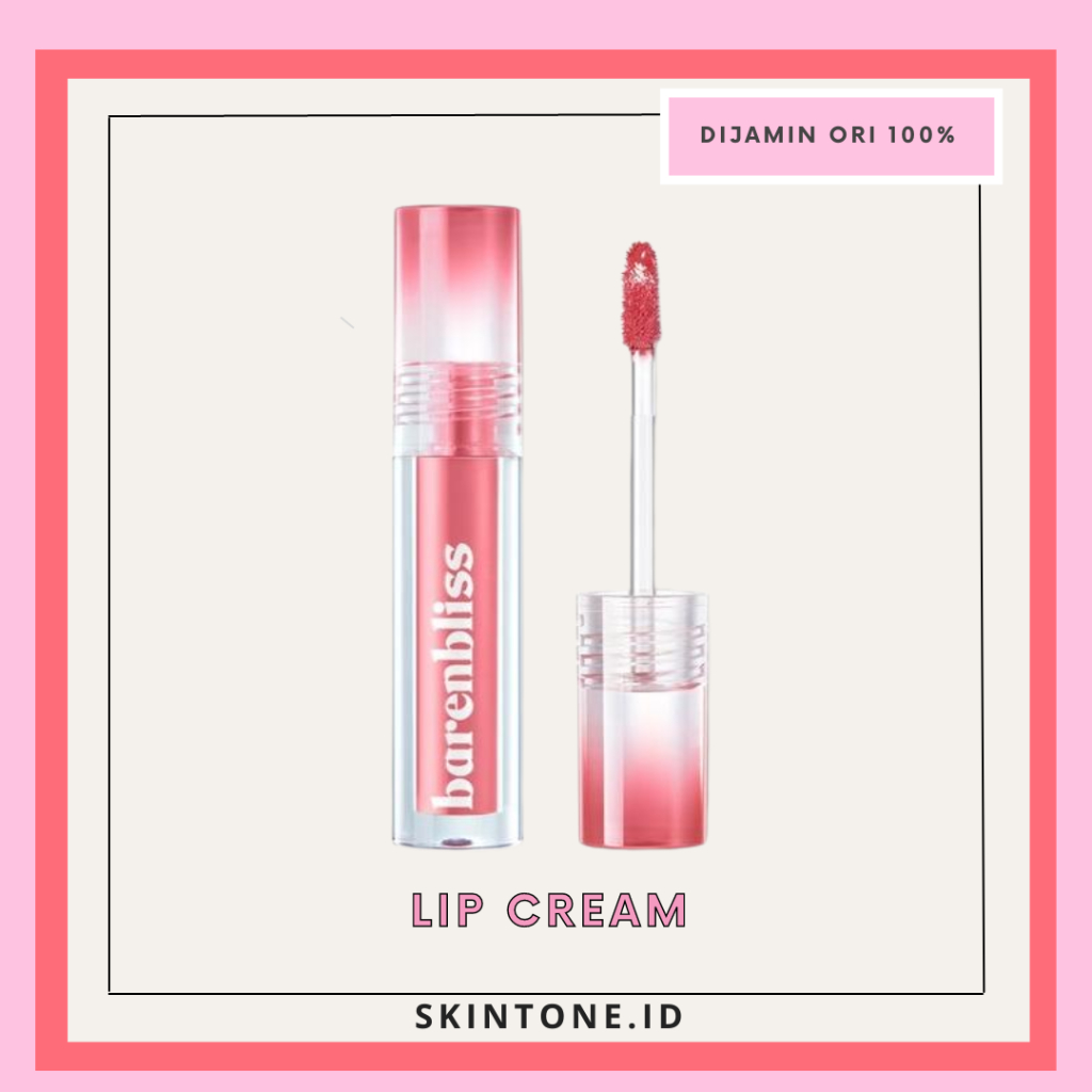 Lip Cream matte BNB Barenbliss Berry Makes Comfort lip Cream Korea Liquid lipstick「24H Moisturizing」lip matte Halal lip Tint Velvet Transferproof matte Tint lipstick lip stick lipstick BNB Finish matte finishing