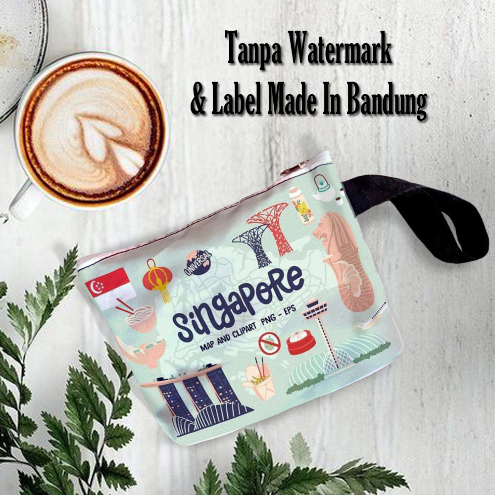 [Wholesale] Souvenir Pouch Wallet Singapore Singapore