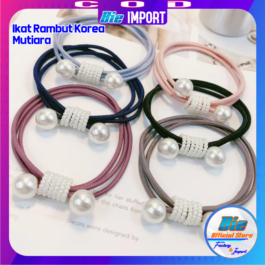 Korean Pearl Hair Tie Premium Imported Wrap
