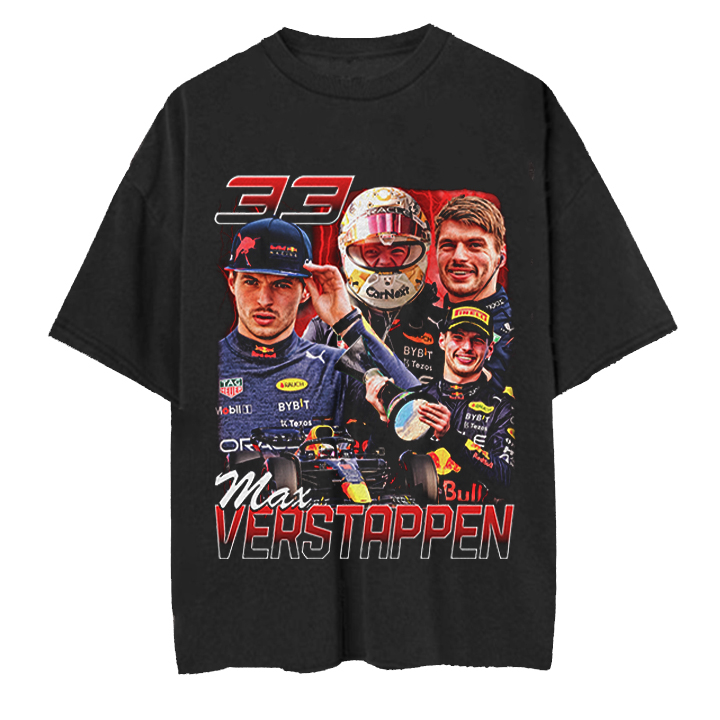 T-shirt Formula 1 Max Verstappen Premium Bootleg Shirt