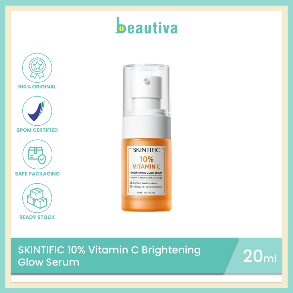 Skintific 10% Vitamin C Brightening Glow Serum