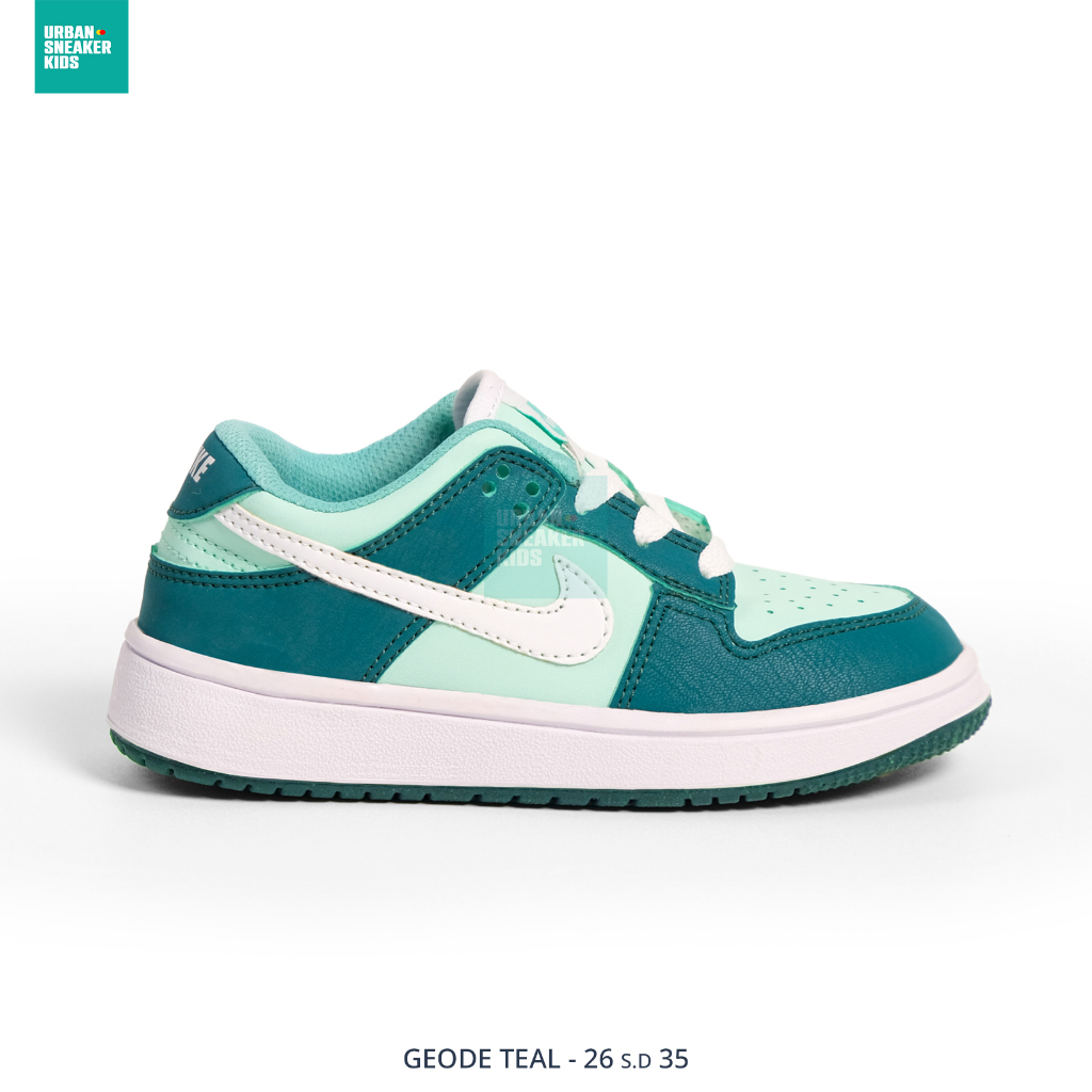 Dunk LOW GEODE TEAL 26-35 KIDS SNEAKERS Shoes - URBAN SNEAKER KIDS