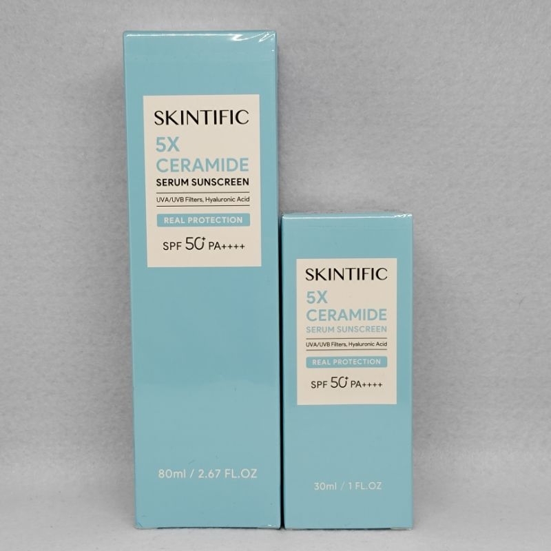 Skintific Sunscreen 5X Ceramide Serum Sunscreen Stick SPF50 PA++++ Skincare Sunblock 30ml | Outdoor Sunscreen Spray SPF 50+ PA++++ 250ml