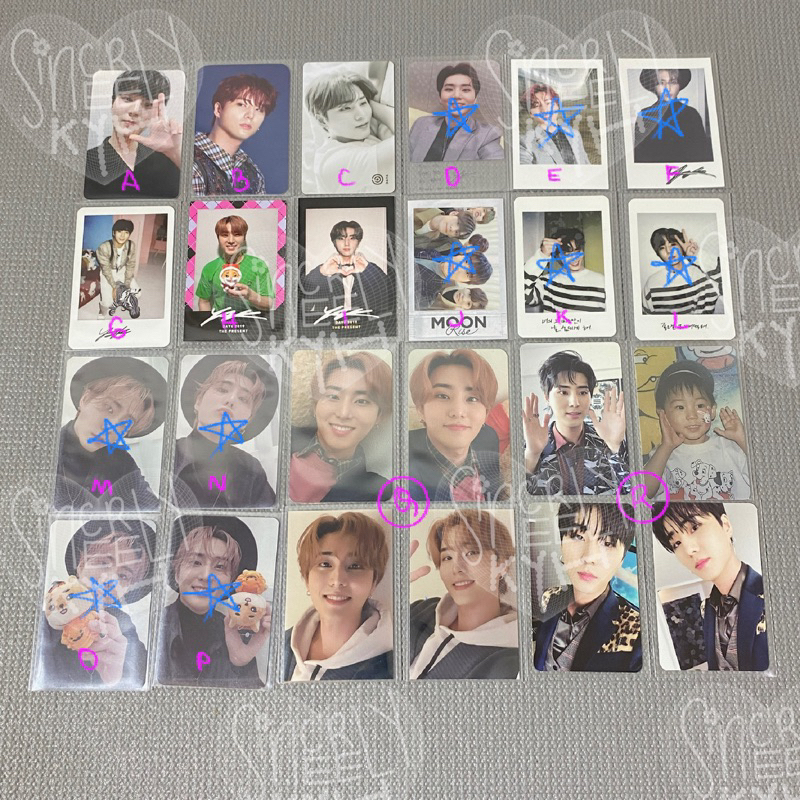 Photocard pc day6 youngk/ young k: unlock limited, stop the rain str, the best day tbd japan japan, memo tps, ednov, member card sg20, id card youth, lenti pb rtm, arcane salon