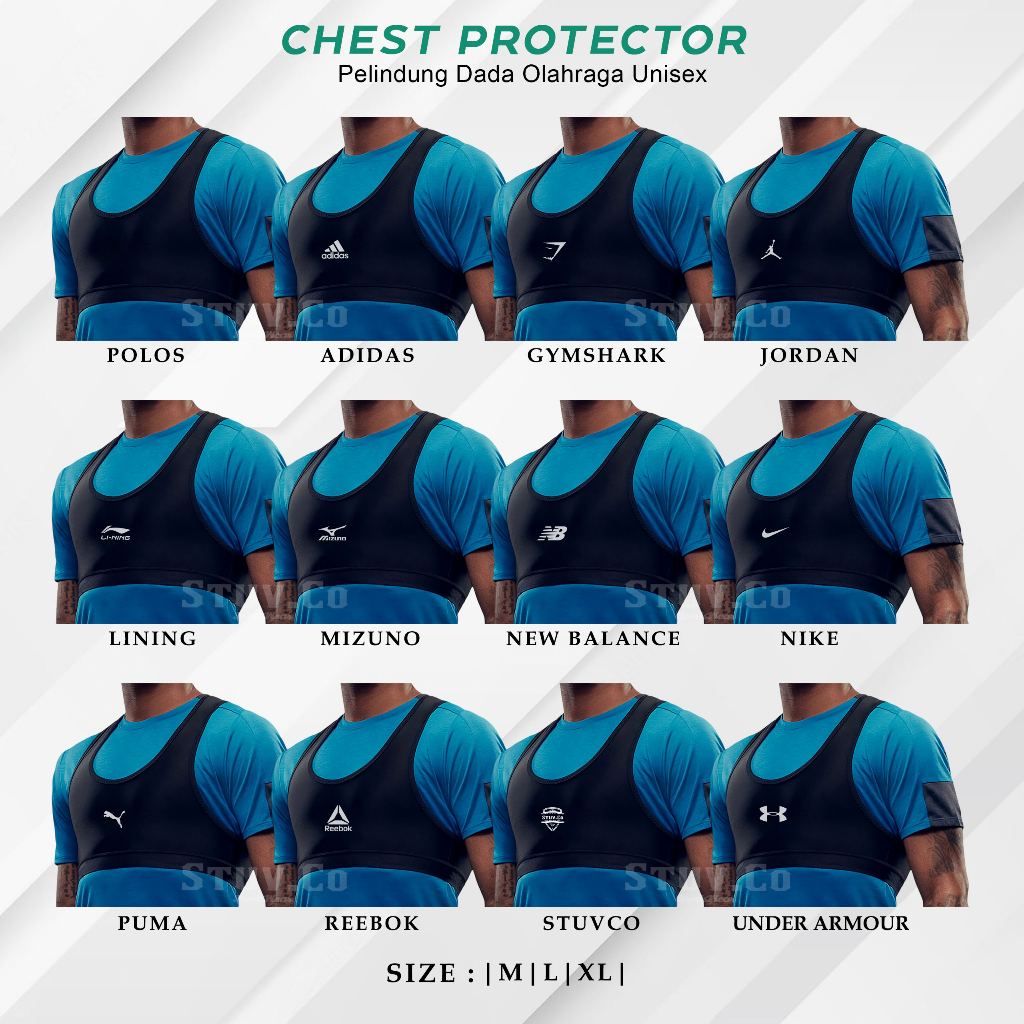 FOOTBALL VEST CHEST PROTECTOR FOOTBALL FUTSAL GYM FITNESS CHEST PROTECTOR FOR MEN AND WOMEN