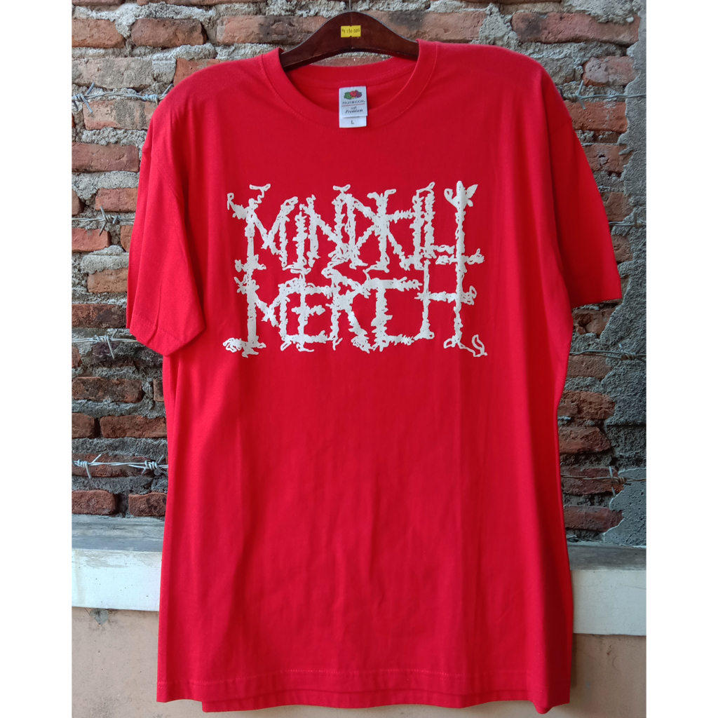 Original MINDKILL MERCH T-SHIRT (NAPALM DEATH LOGO)