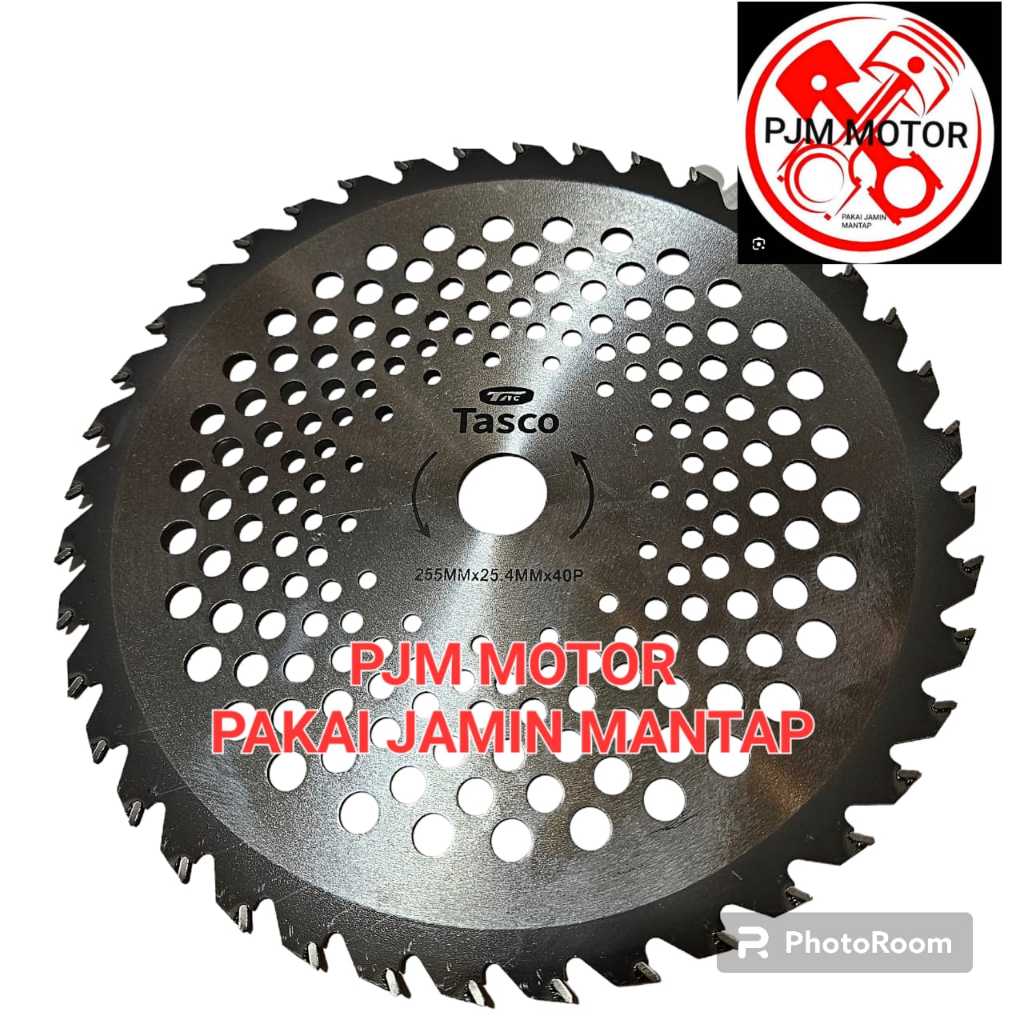 TASCO 40T pisau bulat mata intan blade mesin potong rumput FR3001 328E 318 328 339 TL33
