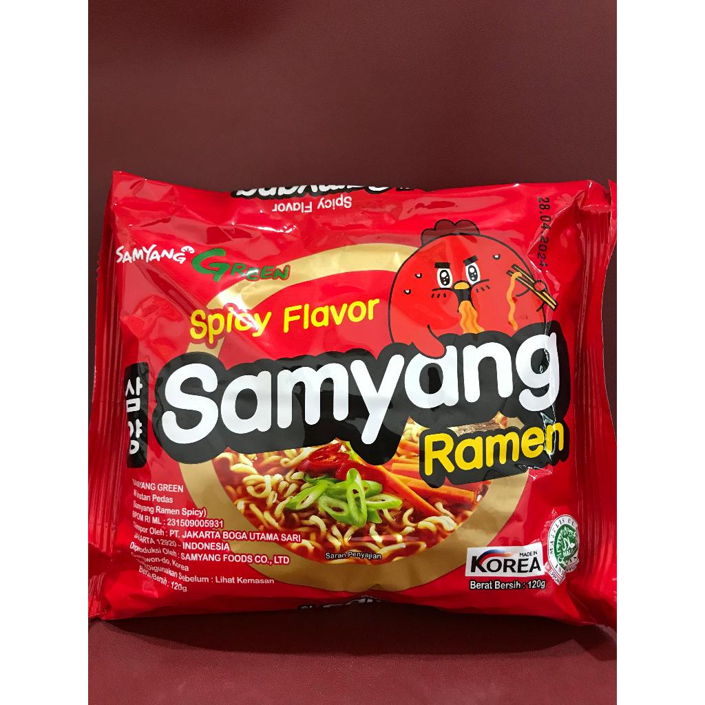 Samyang Ramen Spicy Flavor 120g - Spicy Samyang Ramen Sauce