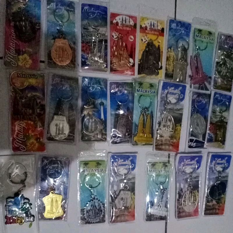 GANTUNGAN Souve KEYCHAINS/MALAYSIAN SOUVENIR (per pcs)