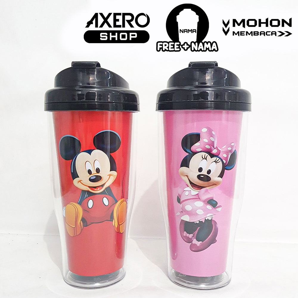 Mickey MOUSE Tumbler/MINNIE MOUSE/Disney Drink Bottle/Gift souvenir merchandise/type P