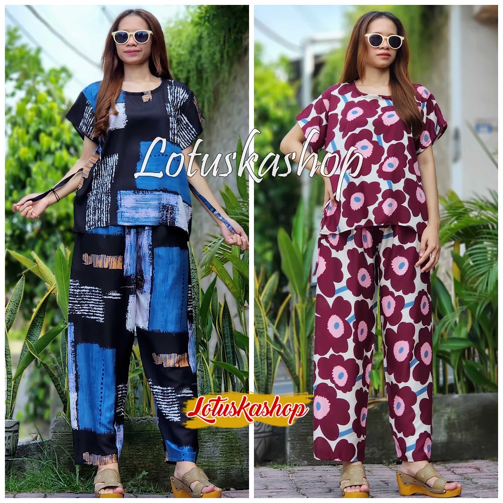 Vanesa Bali Long Set Babydoll