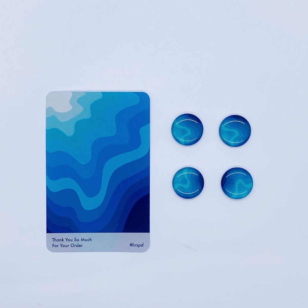 Marathon GLB Running BIB Magnetic Button - Hrspd