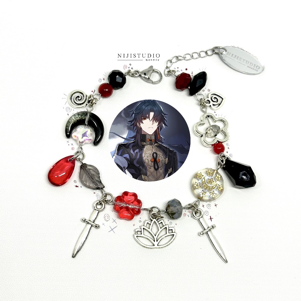 GANTUNGAN Blade honkai star rail collection | Bracelet | Bracelet | Phone charms | Hanger hp | Bookmark | Bookmark | Earrings earrings | Earrings | phone strap | phone charm strap | phone lanyard | phone chain | phone wristlet