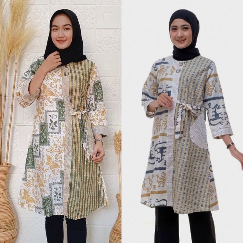 Pay At Home Women's BATIK Tunic | Women's BATIK Top M L XL XXL