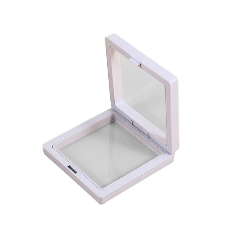 Jewelry Box / Transparent Jewelry Box Frame / Brooch Box / Gift Box / Ring Box / Jewelry Box Accessories Box / Elastic Plastic Box / Elastic Jewelry Box / Display Box Jewelry Storage Box With Anti-Transparent Plastic Dust