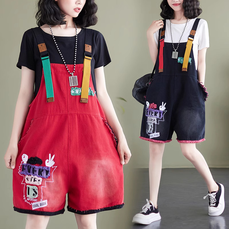 LC710 Premium Jumpsuit Mini Fashion Retro Latest Jumpsuit Woman