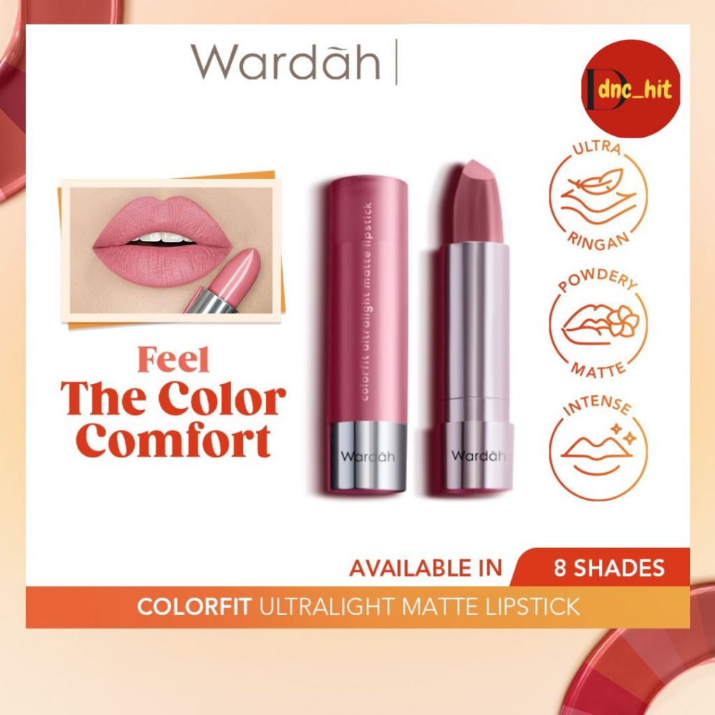 Wardah Colorfit Ultralight Matte Lipstick Lipmatte