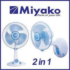 Miyako KAD-927 2in1 Fan | Desk & Wall Fan | Miyako Wall Table Fan