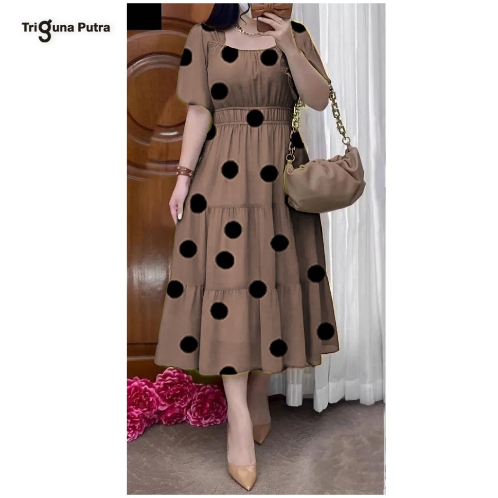 Lavender dress / Korean vintage dress / Contemporary imported Korean style floral patterned women's dress