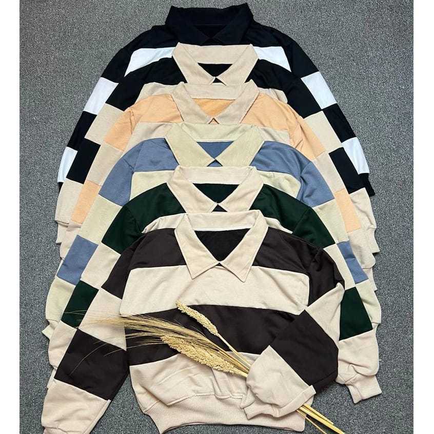 Dz Ji hoo Combie Crop Sweater Women - Contemporary Korean Style Women's Top