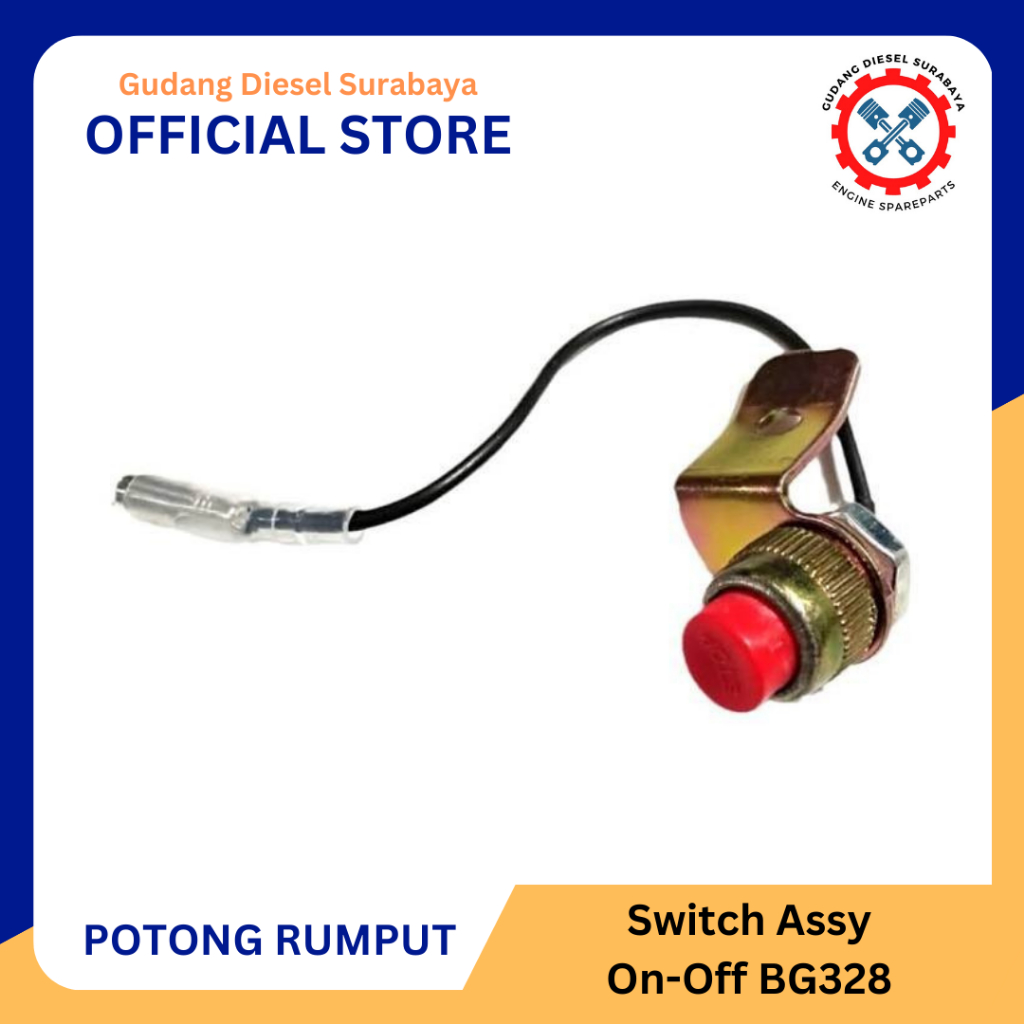Switch Assy On - Off | Saklar Mesin Potong Rumput 328
