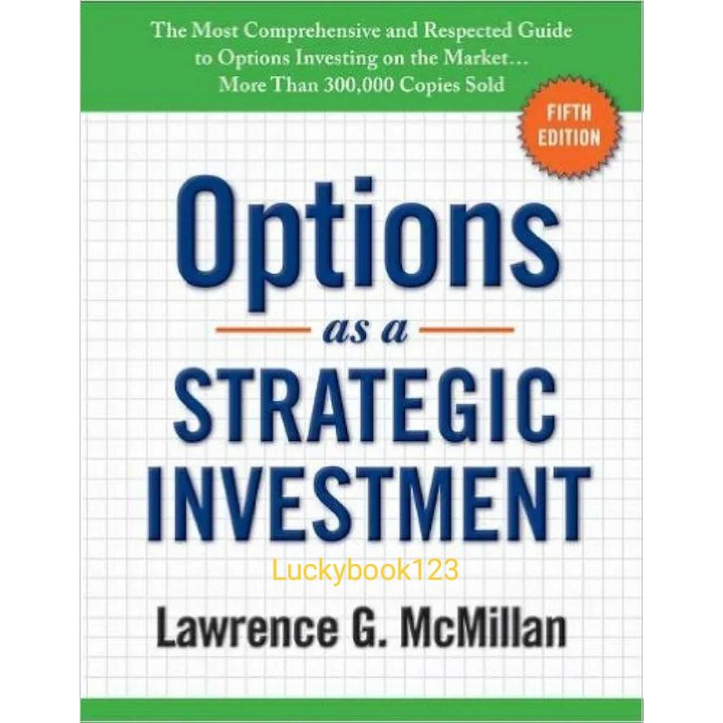 Options Book As A Strategic Investment 5th Edition