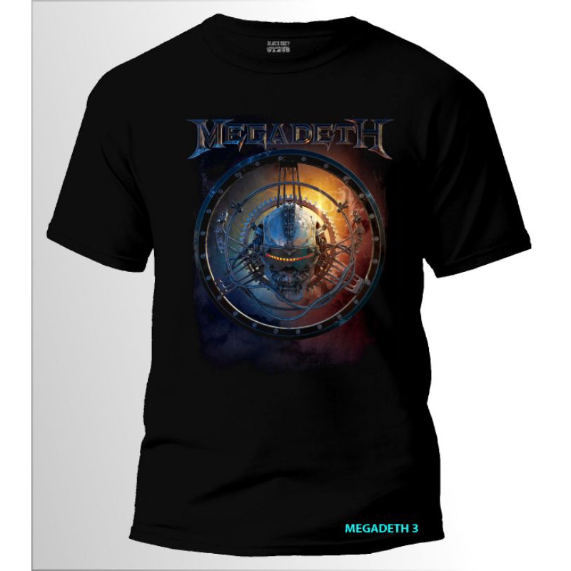 MEGADETH Band T-shirt T-sirt merchandise metal rock music premium distro material 24s adult unisex viral T-shirt