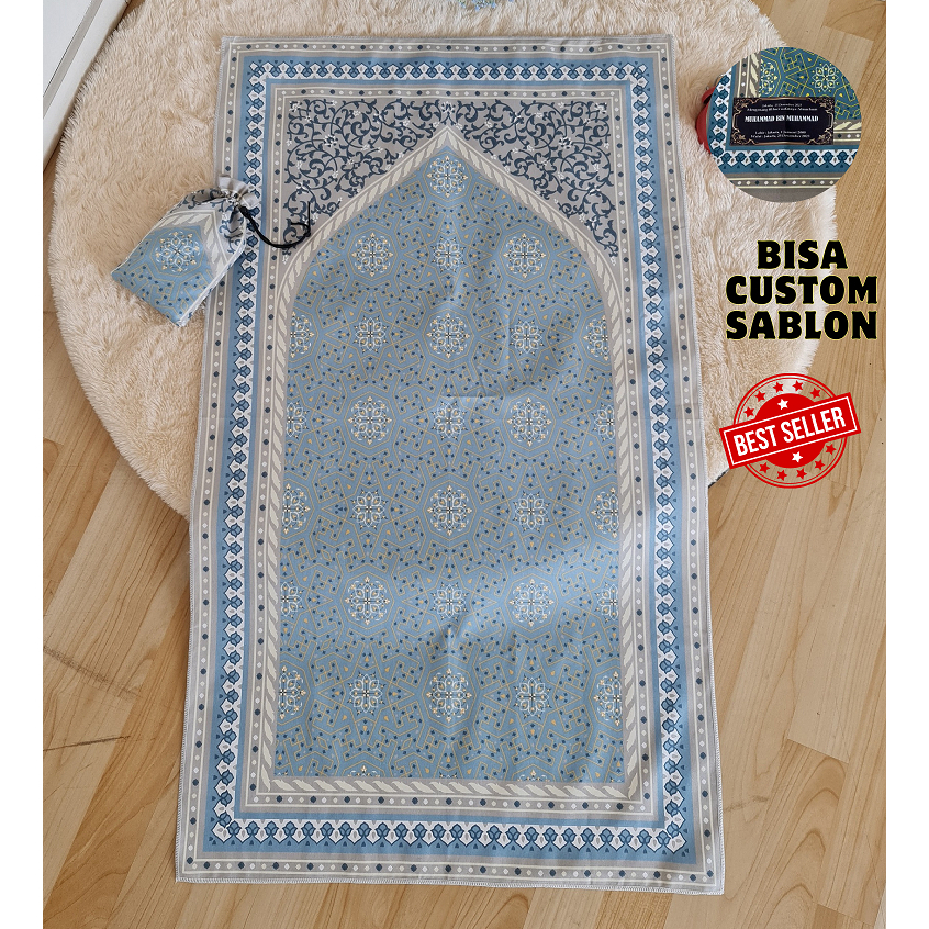 Aba - Moslem - TRAVEL Prayer Mat | Sajadah SOUVENIR Umrah Hajj- mini-tahlilan-Mecca-By-By-By-By