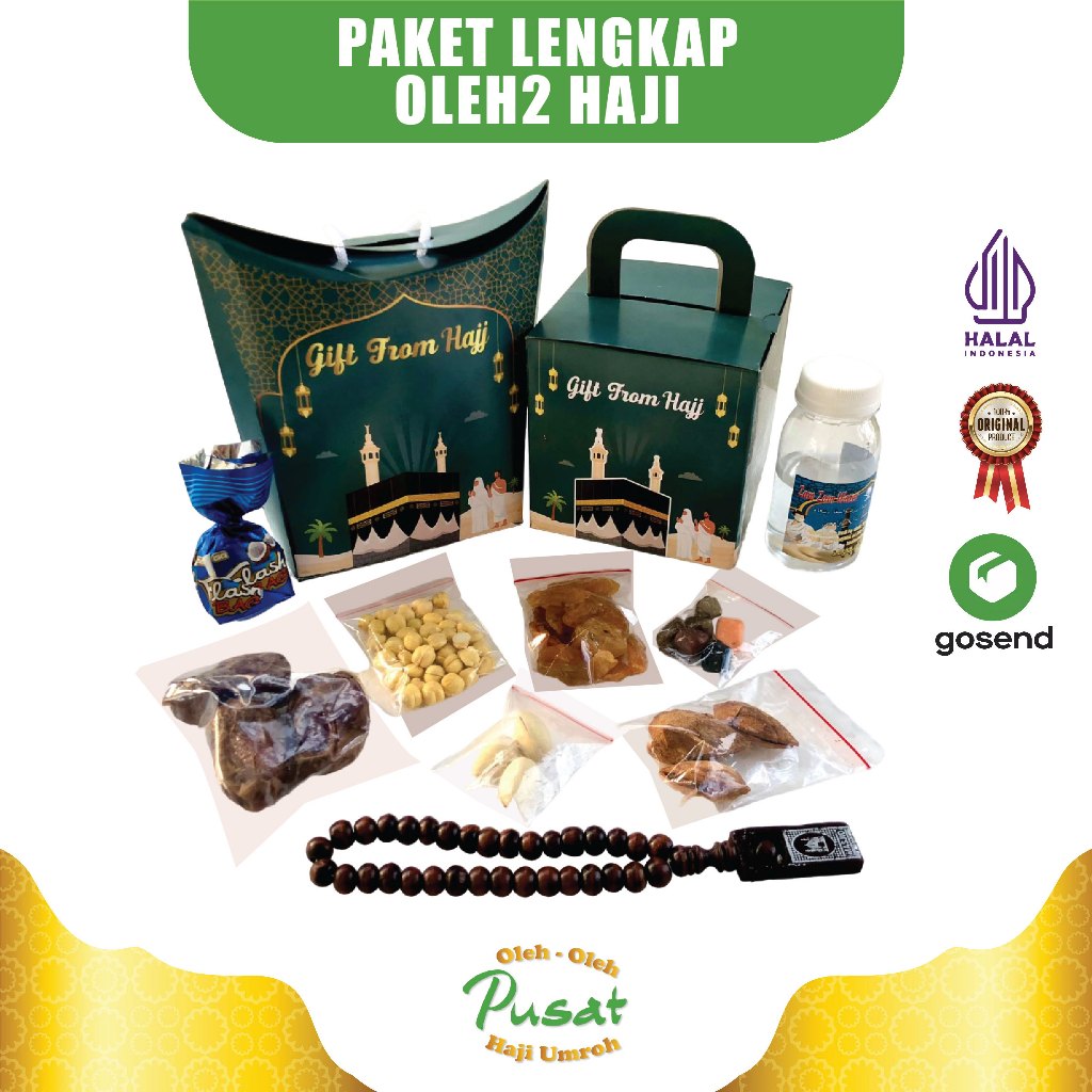 Economical Wholesale Hajj And Umrah Gift Packages Complete With hampers dus teng teng Carrying Rope