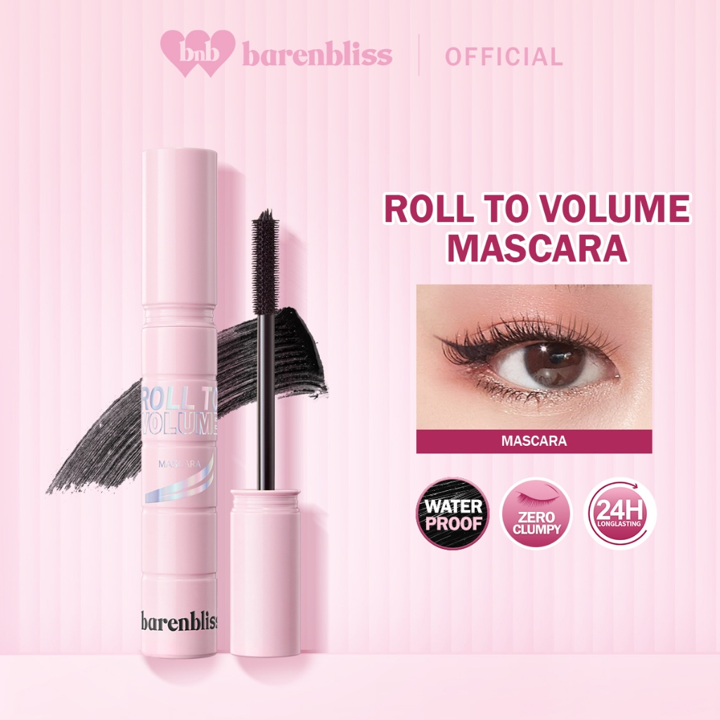 Bnb barenbliss Korean Roll To Volume Mascara Long Lasting Waterproof