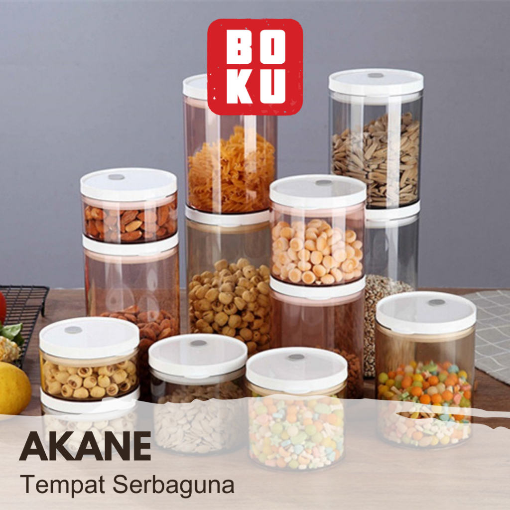 |Boku| Akane Chili Onion Slicer Organizer PET Strainer Minimalist Kitchen Spice Refrigerator Box Garlic Chili Jar Food Grade Food Container Pickle BPA Free Spice Jar Airtight Food