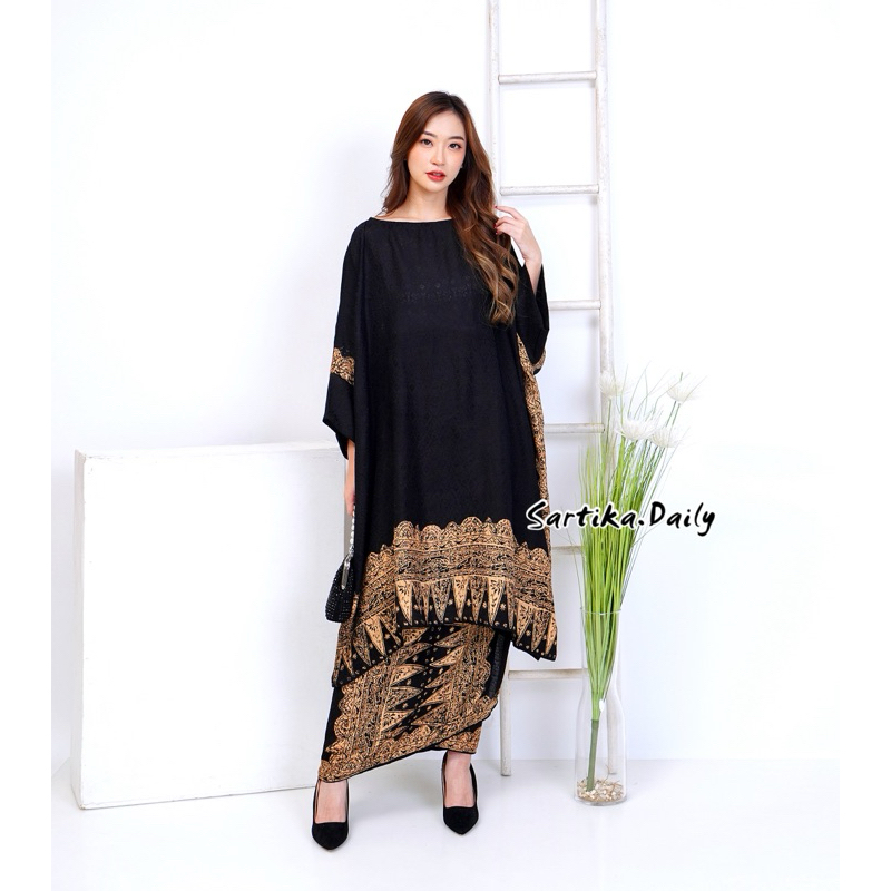 Malay JUPRI SET Wrapped Skirt_ Viscose | Jupri Viscose | Jupri | Indonesian cloth | Wedding Set