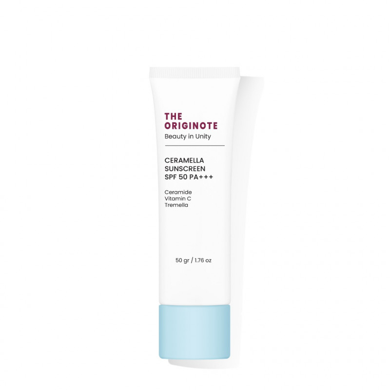 The Originote Ceramella Sunscreen SPF 50 PA+++ | The Originote Sunscreen with Ceramide & Vit C | Facial Brightening Sunscreen | Originote's Latest Sunscreen