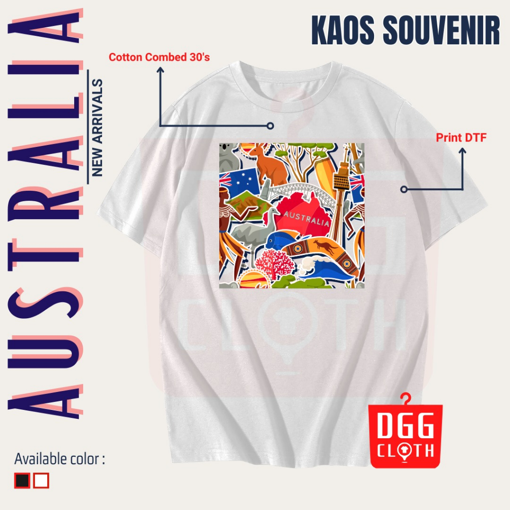 Dggclothing T-Shirts Australian Souvenirs, The Latest Australian Souvenir Clothes, Many Variants Of Pictures 5