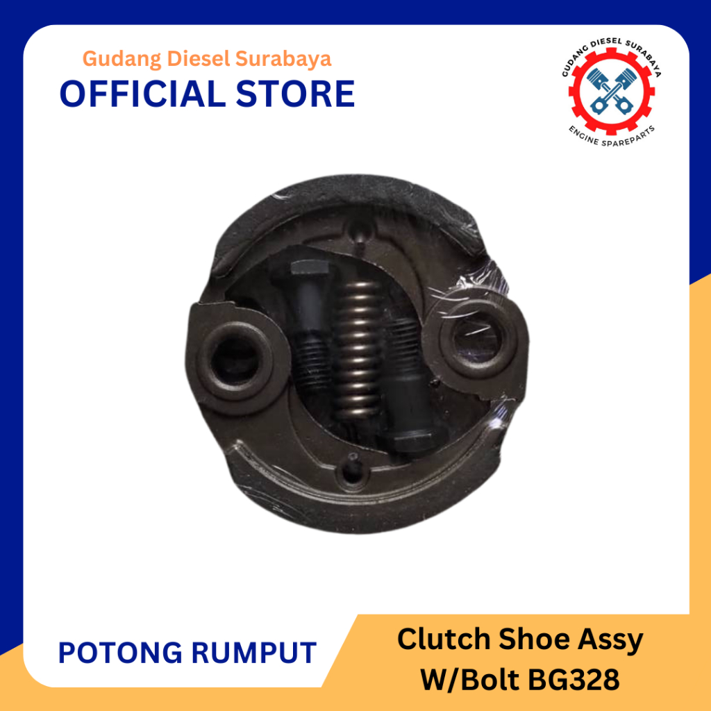 Kampas Komplit | Clutch Shoe Assy W/Bolt Mesin Potong Rumput 328