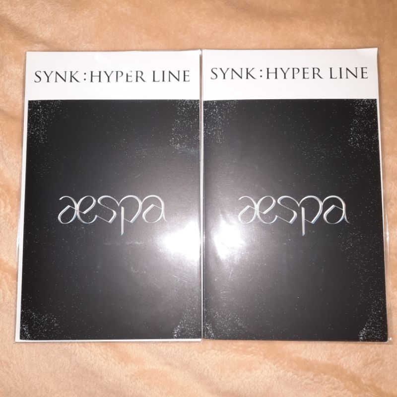 Giselle Ningning AESPA 1st Concert Synk: Hyper Line AR Ticket Set