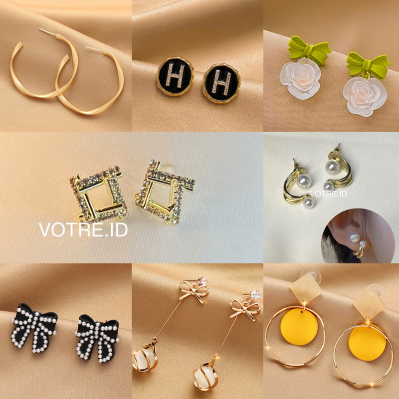 Piercing Earrings Women's Fashion Accessories Gold Earrings Korean Earrings Silver Earrings Cute Earrings Trendy Earrings Unique Earrings Simple Pearl Earrings Diamond Diamond Earrings Elegant Earrings Minimalist Earrings Party Earrings Casual Earrings St