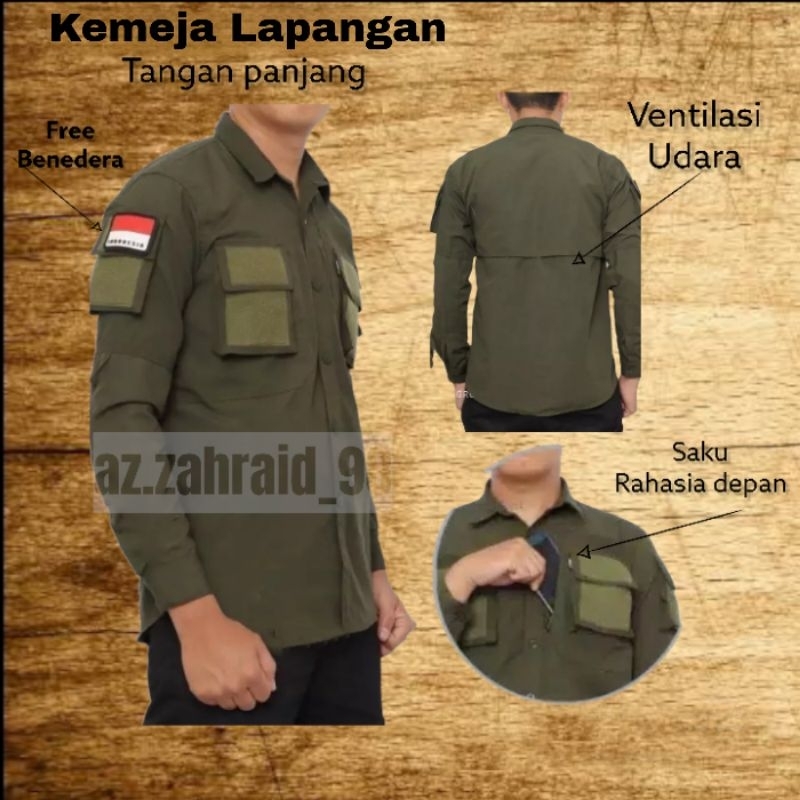 KEMEJA PDL field shirt FREE FLAG | Men's outdoor shirts | Women's Shirts | Men's Long Sleeve Shirt | Women's Shirts | Tactical SHIRT | Outdoor pdl shirt| Men's Shirts | SHIRT | Shirt | Shirt | Men's shirts | Tactical PDL Shirt | Tactical Shirt