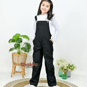 Over ALL KOREAN STYLE JUMPSUIT/Frog Pants/GIRLS' WEAR