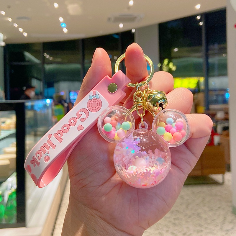 GANTUNGAN Premium Pink Ball Character Keychain Code 50-99